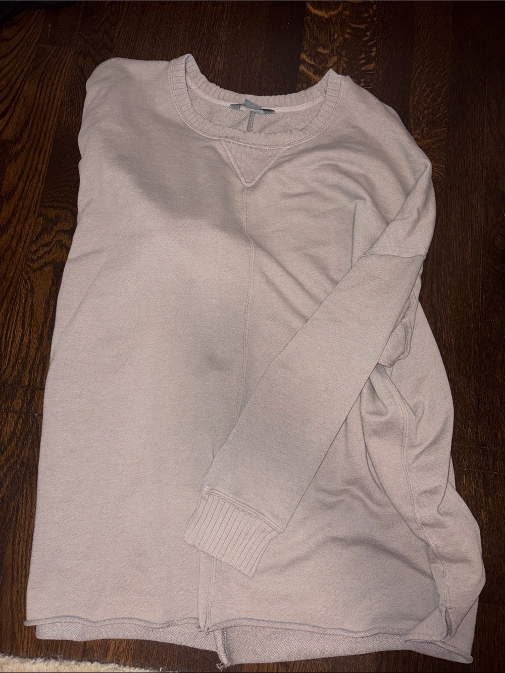 Women’s Crewneck Sweater in Light Beige - Classic Casual Sweatshirt